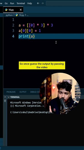 Python Interview Questions for Freshers & Experienced | Get Job Ready Fast 💻🔥 #shorts #coding