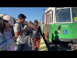 Transit of Boston, MA, USA 2023 (MBTA) - Subway, Bus, and Lightrail Oh My!