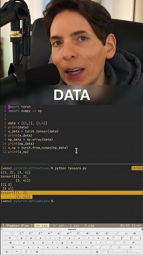 PyTorch Without NumPy