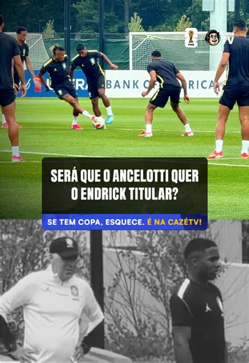 Endrick arrasou no treino da seleção — merece ser titular?