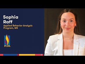 Sophia Raff | Applied Behavior Analysis (ABA) Student at PCOM