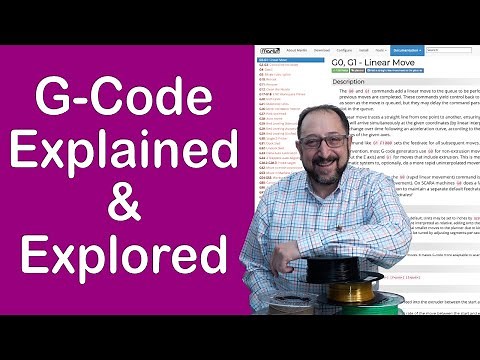 3d Printers G-Code Explored and Explained with Examples