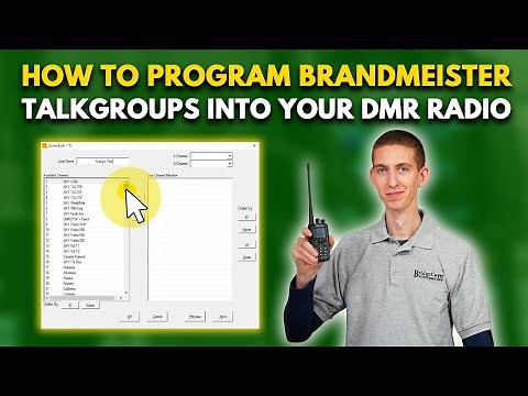 How to Program BrandMeister Talkgroups Into Your DMR Radio