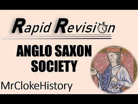 GCSE History Rapid Revision: Anglo Saxon Society
