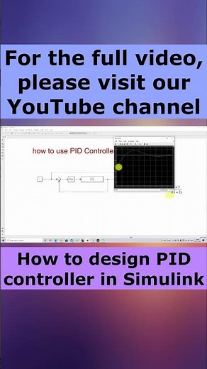 PID Controller | how to design PID controller in simulink