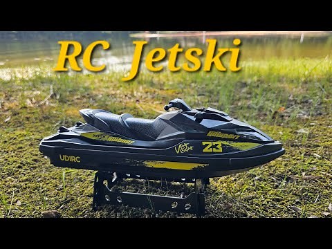 This RC Jetski is a Blast! UDI Inkfish runs in Inches of water! Full Review