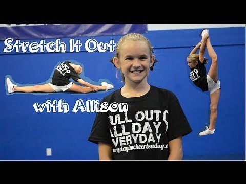 Cheerleading Flyer Stretches - Improve your scorpion, heel stretch, and scale