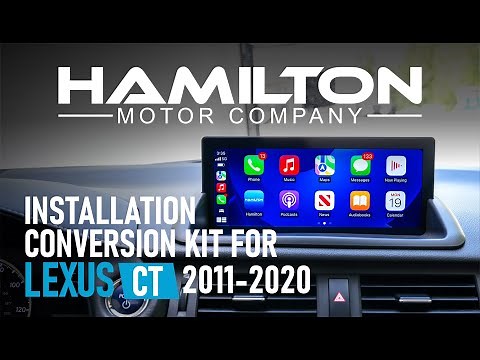 2014-2020 Lexus CT Conversion Kit | CarPlay & Android Auto Installation Guide