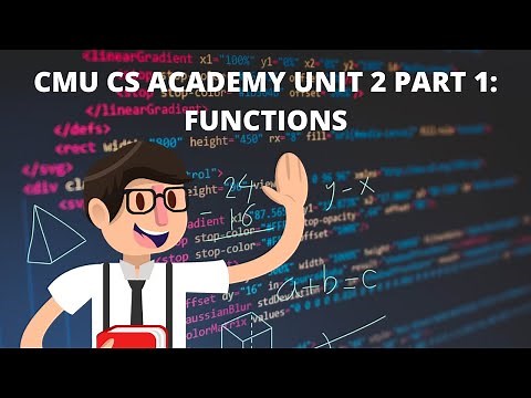 CMU CS Academy Unit 2 Part 1: Functions