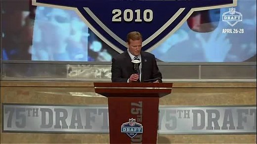 Today in NFL history... the Denver Broncos traded up in the 2010 #NFLDraft to select Tim Tebow 25th overall! 2018 NFL Draft, April 26-28 on NFLN/FOX/ESPN | NFL