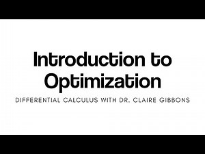 Introduction to Optimization