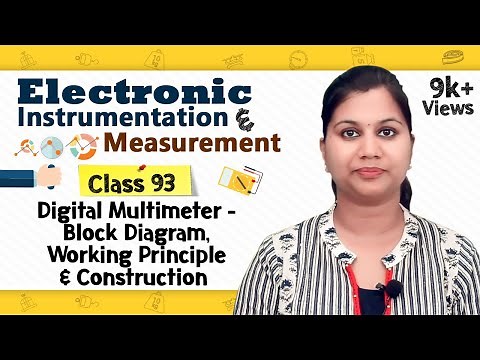 Introduction to Digital Multimeter - Analog and Digital Instruments