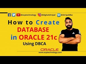 Create Oracle Database 21c Complete steps | ocptechnology