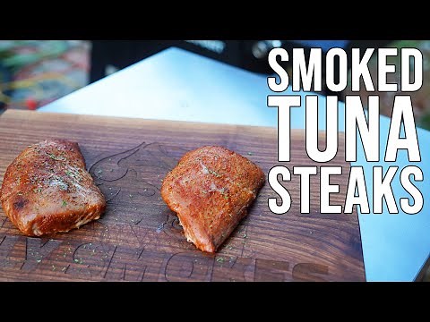 How to Smoke Fresh Tuna Steaks | Smoked Yellowfin Tuna on the Pit Boss