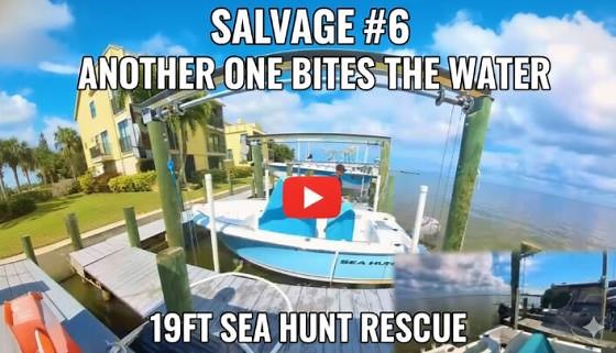 Another Sea Hunt Salvage Disaster – 19ft Tow