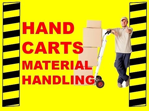 Hand Carts/Trucks Material Handling - Safety Training Video - Back Injury, Hazards, Unsafe Work!