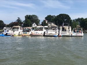 Raft-Up Boat Concert, Sailboat Races Approach In Maryland