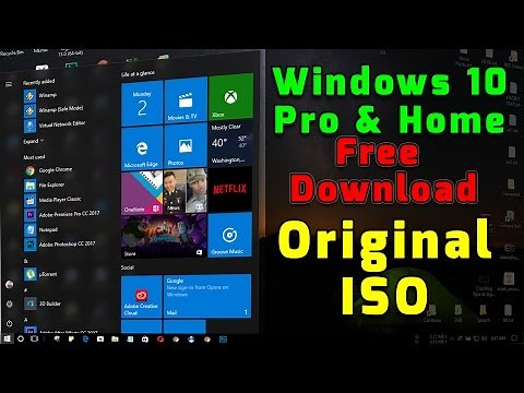 How To Download Windows 10 Pro & Home FREE [ORIGINAL Windows 10 ]
