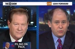MSNBC’s Ed Schultz And Guest Defend Ron Paul From Fox News Attacks?