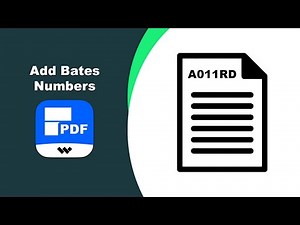 How to Create and Add Bates Stamp Numbers in PDF Files in Wondershare PDFelement