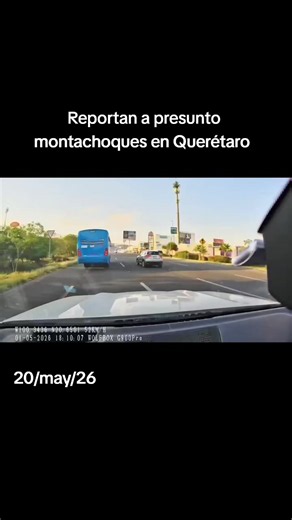 ⚠️ Atención en el Anillo Vial Fray Junípero Serra, a la altura de El Refugio, Querétaro. 🚗 Reportan la circulación de un BMW color oscuro, presuntamente modelo 2006, con vidrios polarizados, defensa blanca y placas de Morelos. Presuntamente se trata de un montachoques. #Querétaro #Noticias #seguridad #AlertaVial #Montachoques