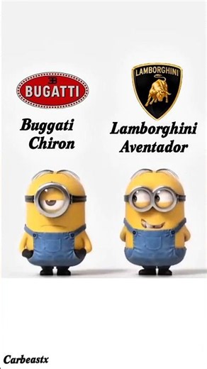 Bugatti Chiron vs Lamborghini Aventador 🔥#shorts#buggati #luxurycars