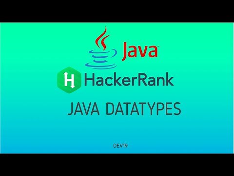 #8 Java DataTypes | Hackerrank Java Solutions
