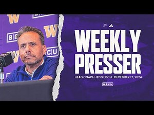 Head Coach Jedd Fisch Press Conference: December 17, 2024