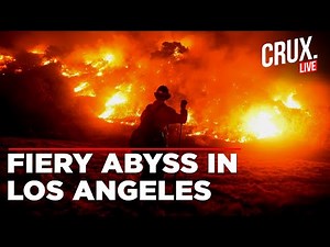 Los Angeles Fire Live Updates | LIVE LA Fires From Above | California Wildfire Live | Palisades Fire
