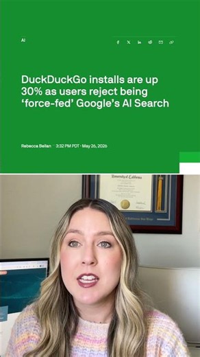 DuckDuckGo Sees 30% Growth After Google I/O 2026