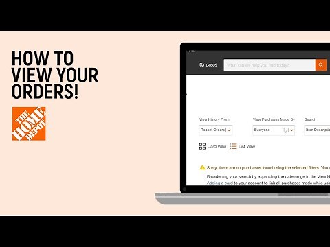 How to View Your Orders on Home Depot [easy]