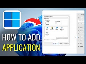 How to Add Apps on Desktop (Windows 10/11) - Full Guide