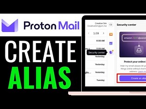 How to Create Alias in Proton Mail 2025 (QUICK GUIDE)