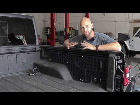 JT Gladiator Bedside MOLLE Panel Install
