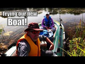 Camp and Fish - Seawhawk 4 Inflatable With Wind and No Motor