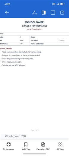 Grade 4 Cambridge Mathematics Paper #cambridge #morning #women #paper #cleaning