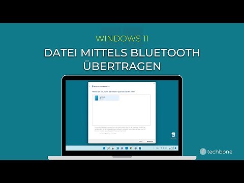 Datei mittels Bluetooth übertragen [Windows 11]