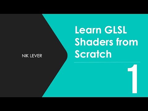 Learn GLSL Shaders from Scratch - 1