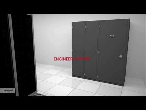 HVAC Close Control Unit CCU Presentation Animation