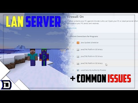 How to make a Minecraft LAN Server (+ fixes for common issues)