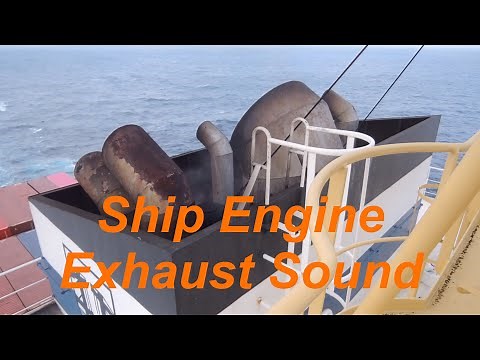 Ship Engine Exhaust Sound