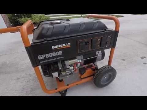 Generac Generator - GP8000E