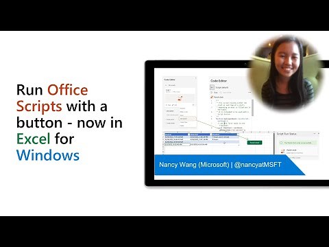 Run Office Scripts with a button - now in Excel for Windows