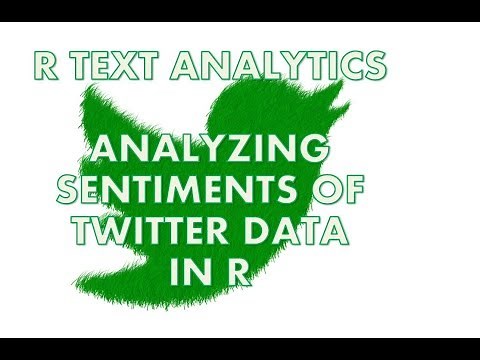 Text Analytics with R | Sentiment Analysis on Twitter Data | How to analyze tweets in R