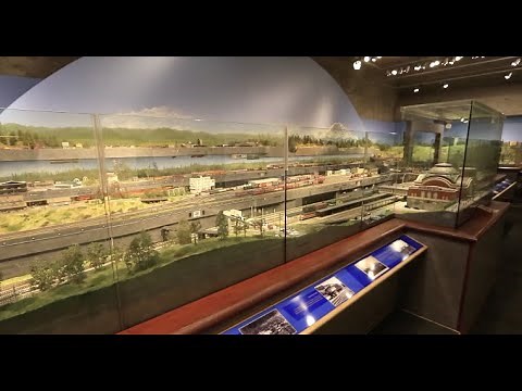 PSMRE Tacoma HO model railroad club layout tour for 4DPNR