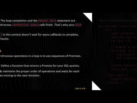 How to Fix Variable Update Issues in Node.js Loops with Promise Handling