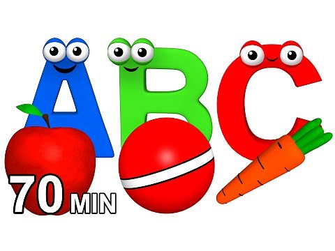 "Alphabet Phonics Songs" Teach ABCs & More | Learn ABC Rhymes, Sounds & Words | 3D Animation