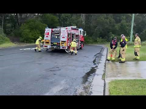 Defensive Firefighting Operations Drill