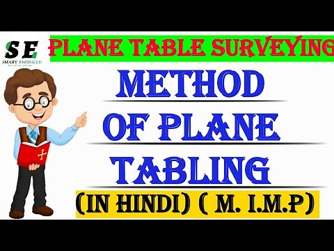 Methods of plane tabling! Methods of plane table! Radiation method! Intersection method
