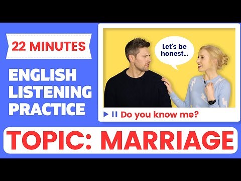 22 Minutes of Intermediate English Listening Practice with Native English Conversation
